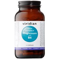 Viridian Hi-Potency Magnesium with B6 - 120's